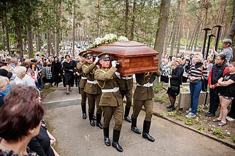 Funeral of First Lady Alma Adamkienė