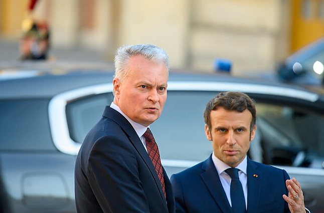 Lietuvos ir Prancūzijos prezidentų susitikimas: dėmesys NATO viršūnių susitikimui Vilniuje ir Baltijos šalių saugumui