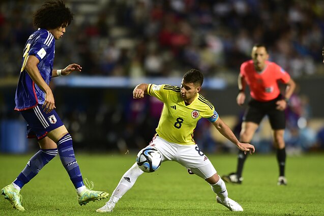 FIFA pasaulio jaunimo (U20) futbolo čempionatas. C grupė. Japonija – Kolumbija
