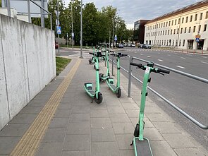 Electric scooters in Vilnius