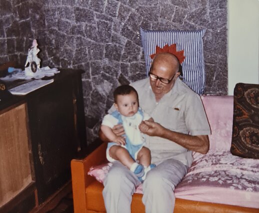 Vinicius su proseneliu Pranu