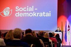Opozicinės Lietuvos socialdemokratų partijos (LSDP) suvažiavimas