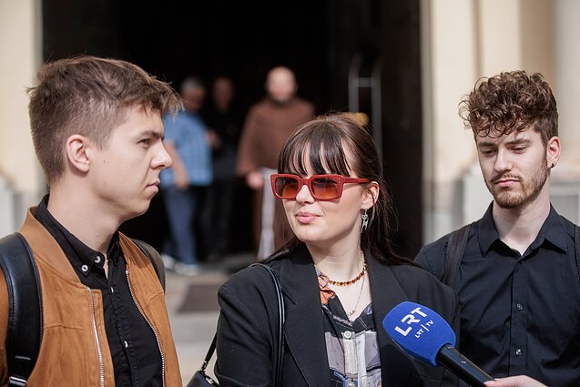 Sostinėje atsisveikinama su Zita Kelmickaite Sostinėje atsisveikinama su Zita Kelmickaite