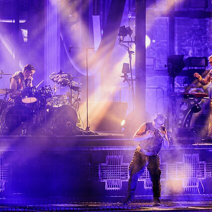 Legendinės vokiečių grupės „Rammstein“ koncertas Vingio parke