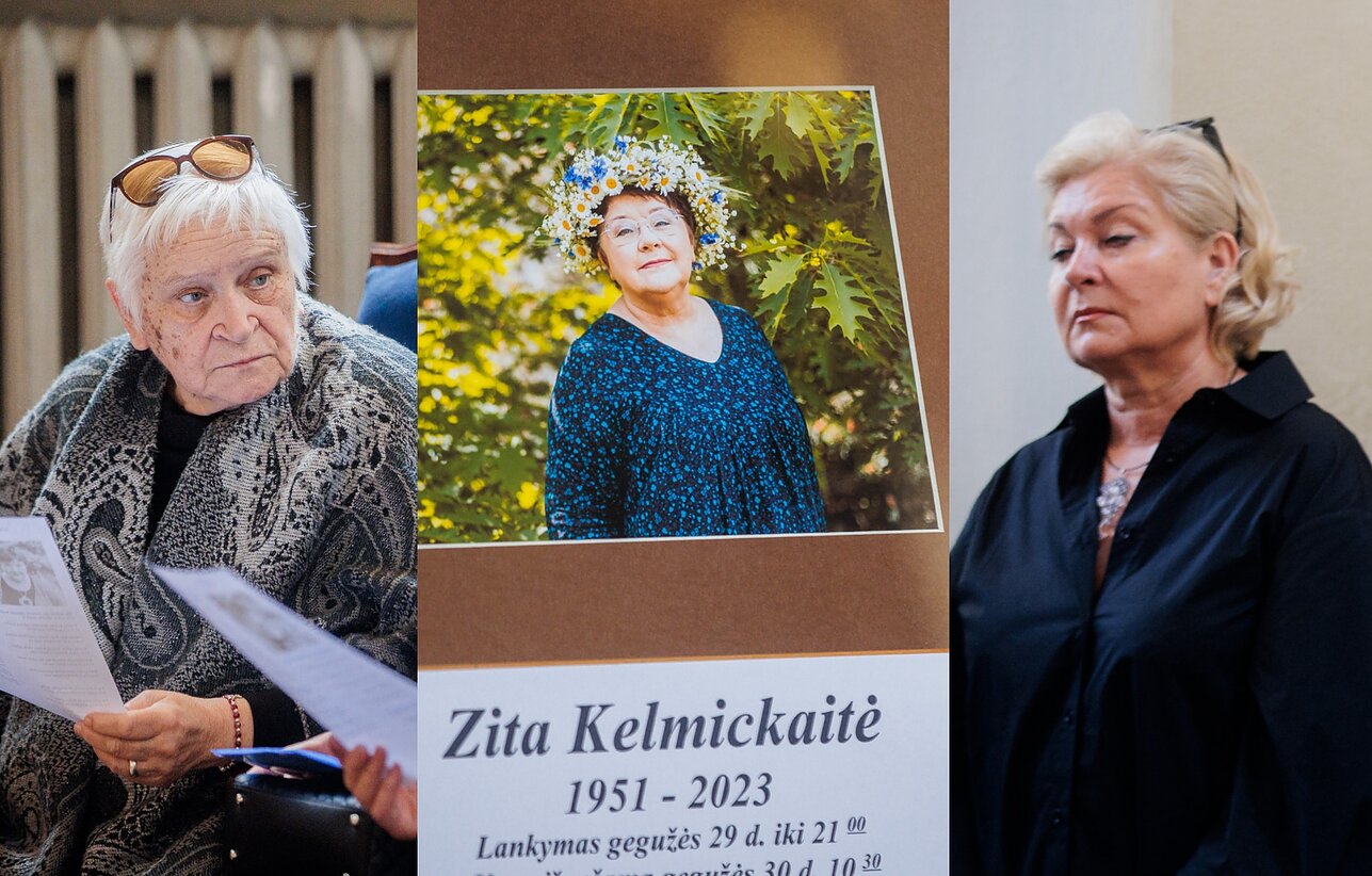 Sostinėje atsisveikinama su Zita Kelmickaite Sostinėje atsisveikinama su Zita Kelmickaite