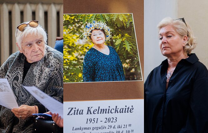 Sostinėje atsisveikinama su Zita Kelmickaite Sostinėje atsisveikinama su Zita Kelmickaite