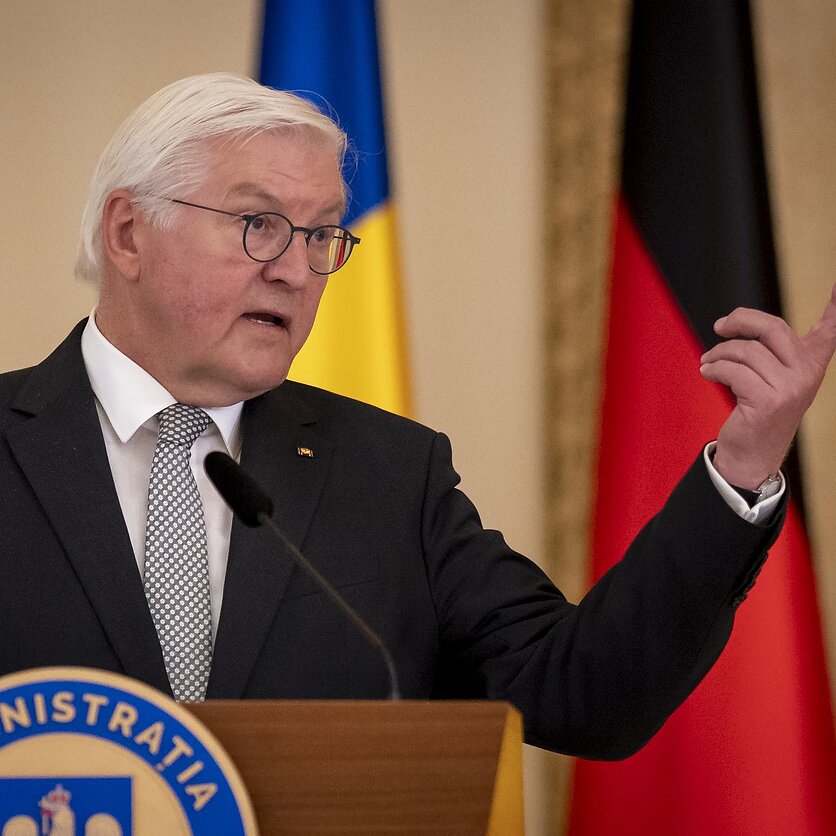 AP  nuotr., Vokietijos prezidentas Frankas Walteris Steinmeieris 