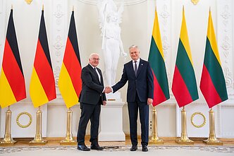 Gitanas Nausėda i Frank-Walter Steinmeier Gitanas Nausėda i Frank-Walter Steinmeier