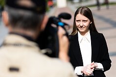„Tuščių narvų“ vadovė Gabrielė Vaitkevičiūtė „Tuščių narvų“ vadovė Gabrielė Vaitkevičiūtė