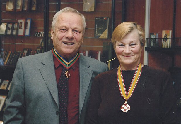 Gintautas Stasiulevičius ir Rožė Stasiulevičienė Gintautas Stasiulevičius ir Rožė Stasiulevičienė