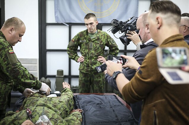 Turniketų bandymai Lietuvos kariuomenėje Turniketų bandymai Lietuvos kariuomenėje