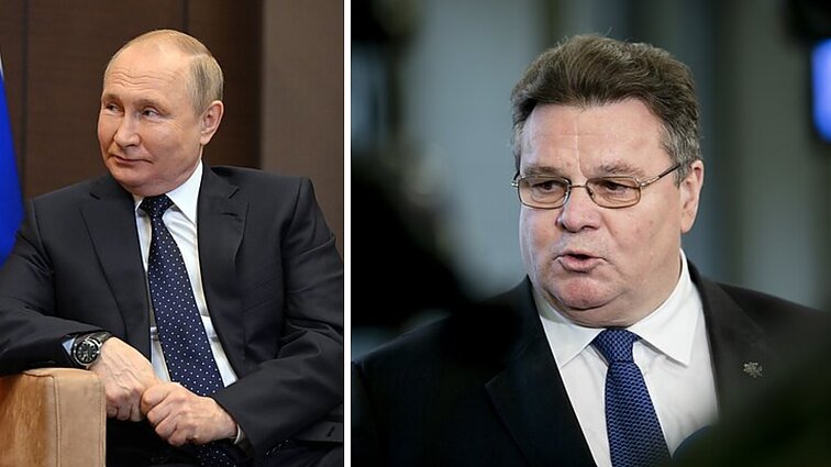 Linkevičius apie raginimus pakeisti Putiną: jis turėtų jaustis labai neramiai