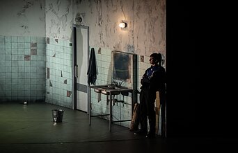  Aleksandro Špilevojaus spektaklis „Jona“ Miltinio dramos teatre