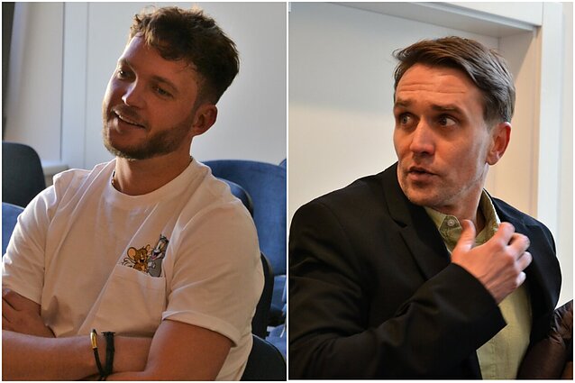 Aivaras Miltenis ir Ričardas Pinikas