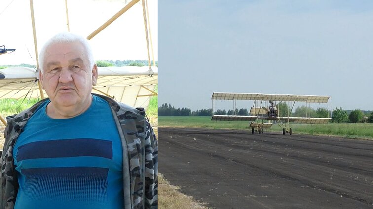 Naujas įrašas Lietuvos aviacijos istorijoje – Stasio Čepaičio rankomis konstruotas lėktuvas kils istoriniam skrydžiui