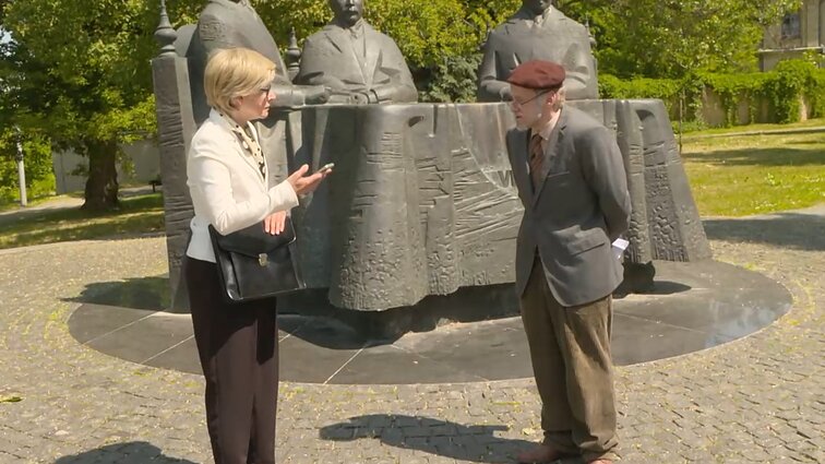 Dviračio žinios. Vytautas Landsbergis Ingridai Šimonytei: nusprendžiau, kad turi likti ir tęsti darbus