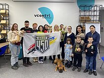 Сотрудники и волонтёры реабилитационного центра «База 4.5.0.»