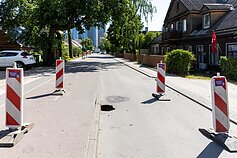 Vilniuje netoli savivaldybės atsivėrė smegduobė Vilniuje netoli savivaldybės atsivėrė smegduobė