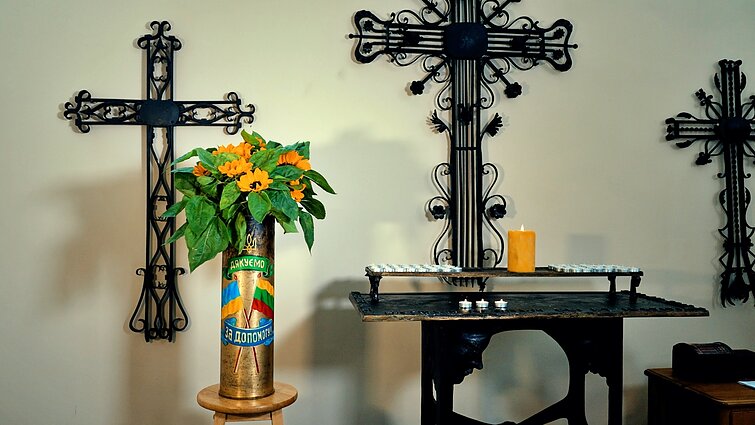 Kelias. Jei ne malda ir Dievo valia, Ukrainos jau seniai nebebutu. Keliones i Ukraina atgarsiai ir pokalbis su savanoriu Valerijumi