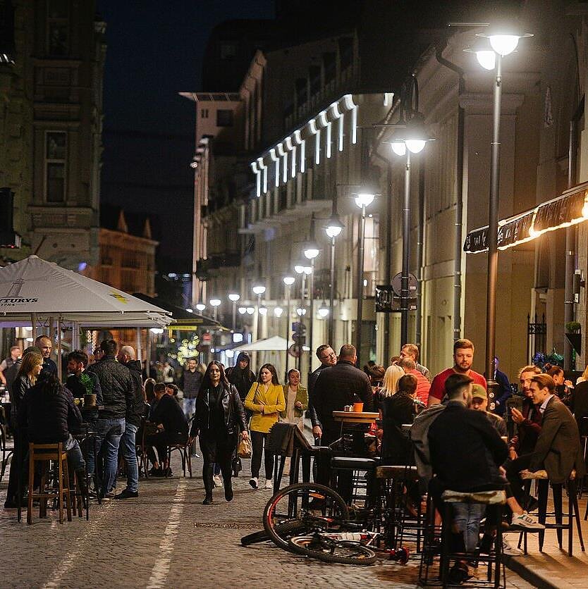 E. Blažio / LRT nuotr., Steigiamas „Vilniaus naktinis biuras“. Kaip jis užtikrins sostinės naktinės kultūros kokybę ir saugumą?