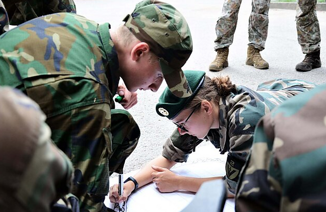 Virš 5 tūkst. jaunuolių šiemet dalyvaus šaulių stovyklose: Alytaus rajone stovyklauja ir moksleiviai iš Ukrainos