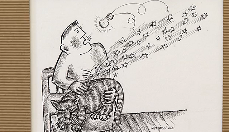 Plungėje veikia lietuvių kilmės skulptoriaus karikatūrų paroda: kūriniai persmelkti ironija, atliepiantys aktualijas