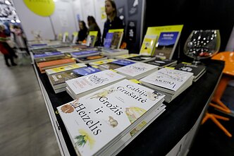 Leidyklos „Lapas“ stendas Knygų mugėje Leidyklos „Lapas“ stendas Knygų mugėje