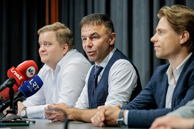 Europos dailiojo čiuožimo pristatymo konferencija Europos dailiojo čiuožimo pristatymo konferencija