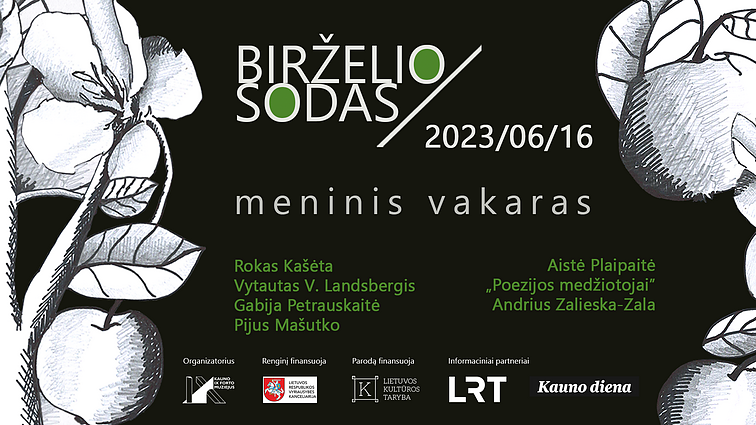 Meninis vakaras „Birželio sodas“ 2023