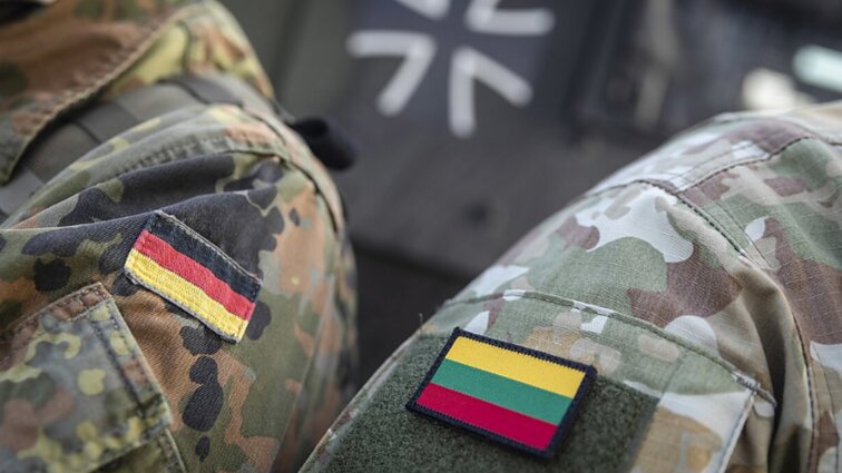 Žinios. Į Lietuvą atvyksta Vokietijos brigados kariai