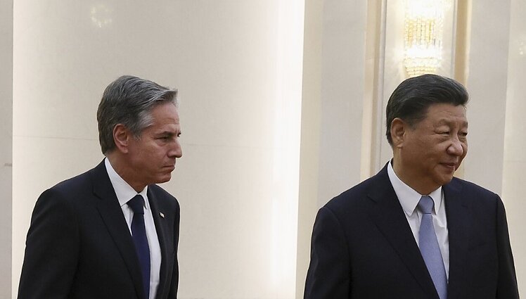 Pagrindinis Blinkeno vizito tikslas Kinijoje – neįgyvendintas: Pekinas atsisakė atverti komunikacijos kanalus