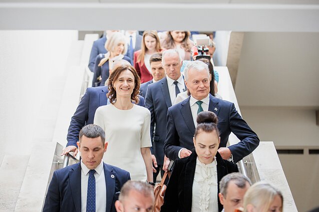 Gitano Nausėdos metinis pranešimas Seime