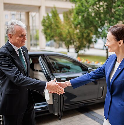 Lietuvos diena. Prezidento metiniame pranešime ir kritika valdantiesiems