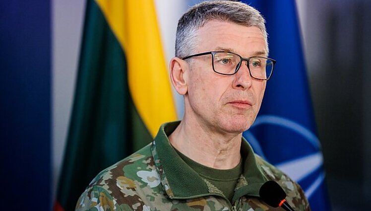 Dvišales pratybas „Grifonų audra“ stebėjęs Rupšys: kolektyvinė gynyba veikia