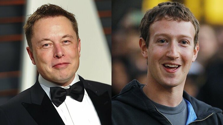 Elonas Muskas ir Markas Zuckerbergas vienas kitą kviečia į dvikovą: interneto juokai virto rimtu pasiūlymu