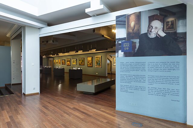 Samuel Bak's exhibition