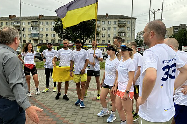 Bėgimas iš Ukrainos į Vilnių tęsiasi: kaip jaučiasi bėgikų komanda ir kokia jų psichologinė būklė?