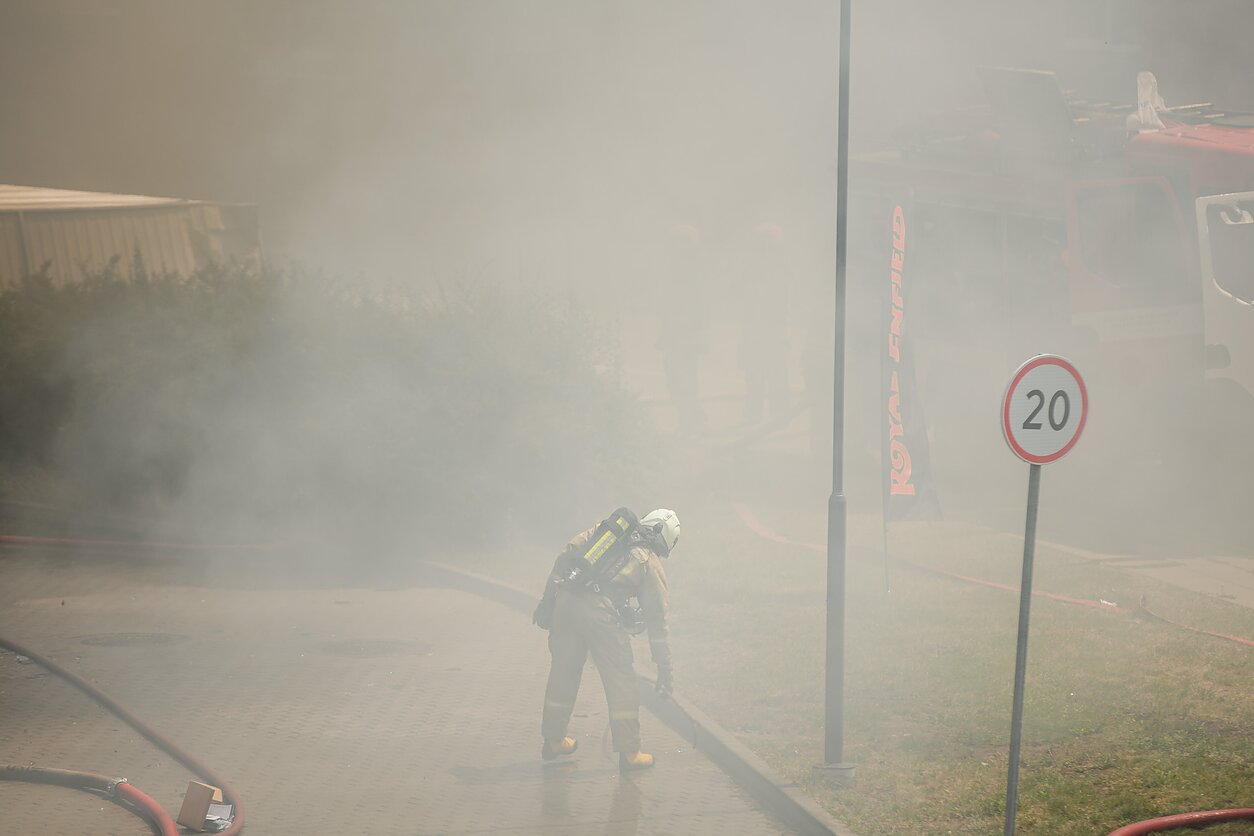Pożar, zdjęcie ilustracyjne