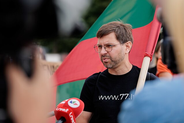 Пикет Антанаса Кандротаса («Целлофанаса»)