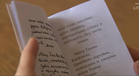 Sibiro kalinių maldaknygė pavadinimu „Marija, gelbėk mus“ Sibiro kalinių maldaknygė pavadinimu „Marija, gelbėk mus“