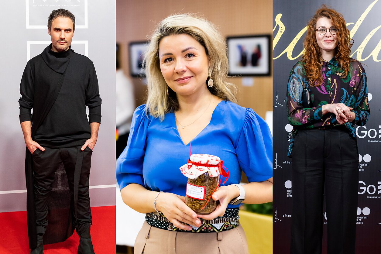 Mantas Jankavičius, Beata Nicholson, Audra Avižiūtė Mantas Jankavičius, Beata Nicholson, Audra Avižiūtė