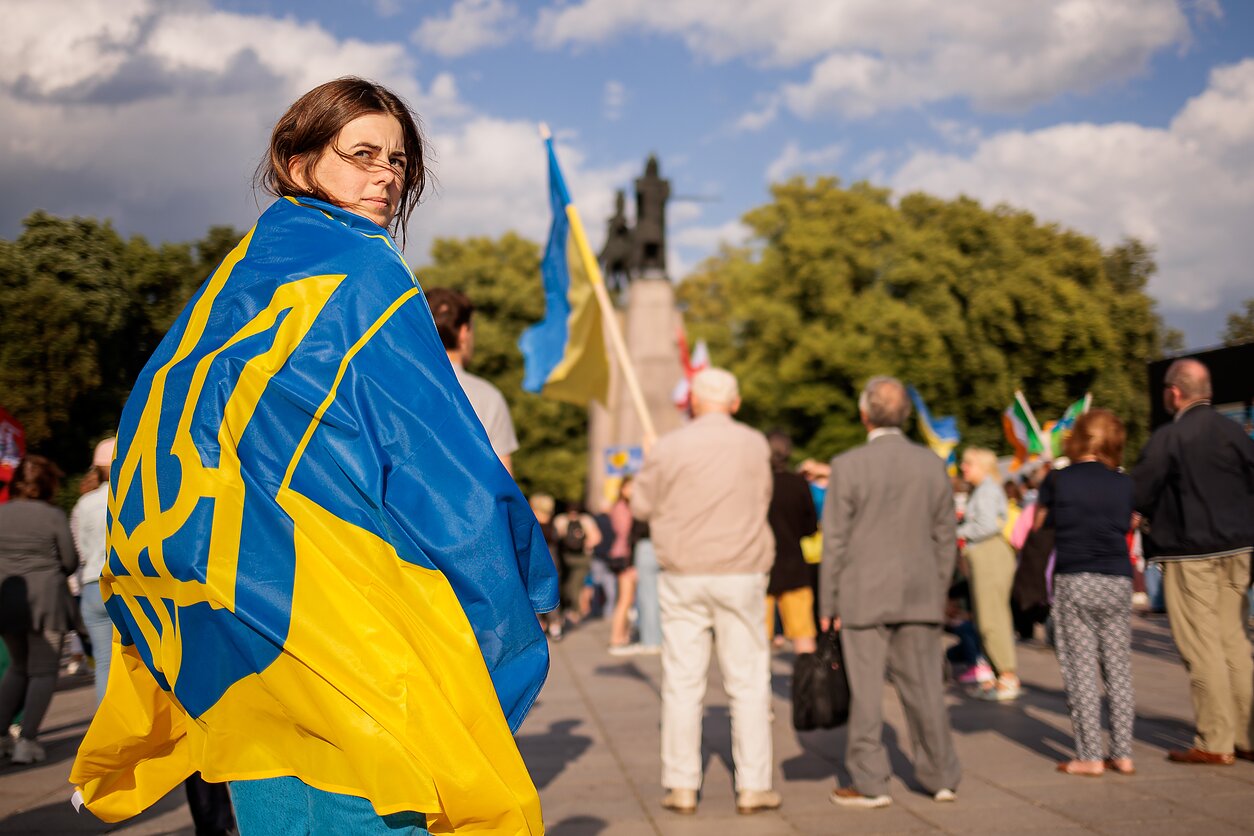 Pirmadienio mitingas „Ukrainai narystę NATO be jokių išlygų“ Pirmadienio mitingas „Ukrainai narystę NATO be jokių išlygų“