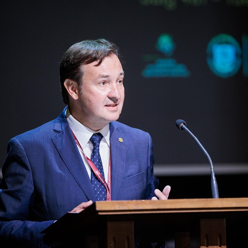 J. Stacevičiaus / LRT nuotr., Lyderių diskusija Vilniaus universitete. „Kaip karas Ukrainoje pakeitė pasaulį?“