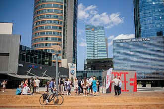 A replica of the prison cell where Kremlin critic Alexei Navalny spent six months has been installed in Vilnius