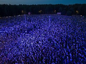 Festivalio „Jaunas kaip Vilnius“ akimirka