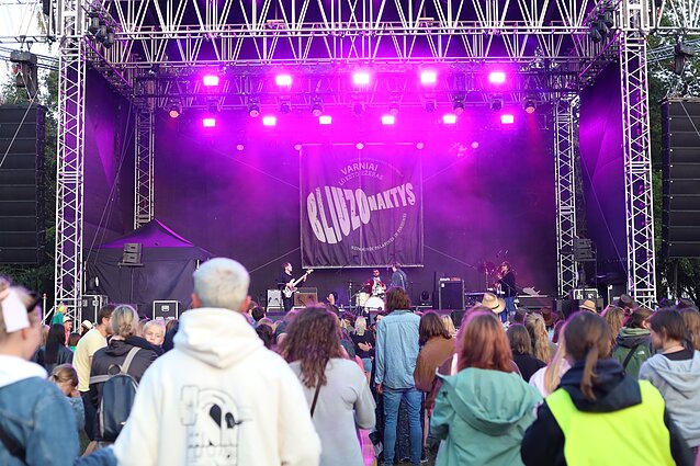 „Bliuzo naktų” akimirka