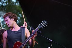 Festivalio „Bliuzo naktys“ akimirka - scenoje „Kamanių Šilelis“