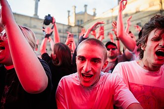 Denzelio Curry koncerto akimirka