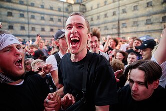 Denzelio Curry koncerto akimirka