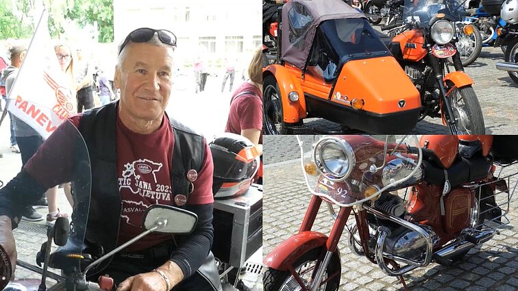 „JAWA“ motociklų entuziastus vienija sentimentai: išlipi, pavalai, neužsiveda – pastumi